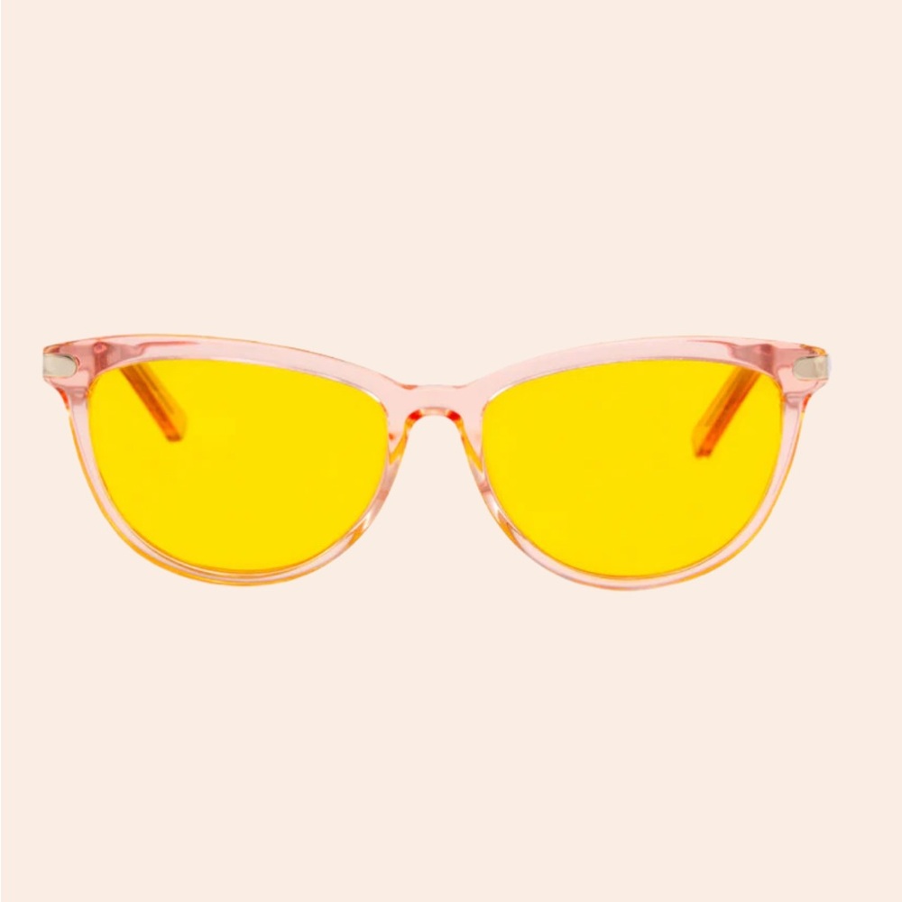 Bon Charge (BLUblox) Melissa SummerGlo Computer Glasses-yellow lenses mood li…